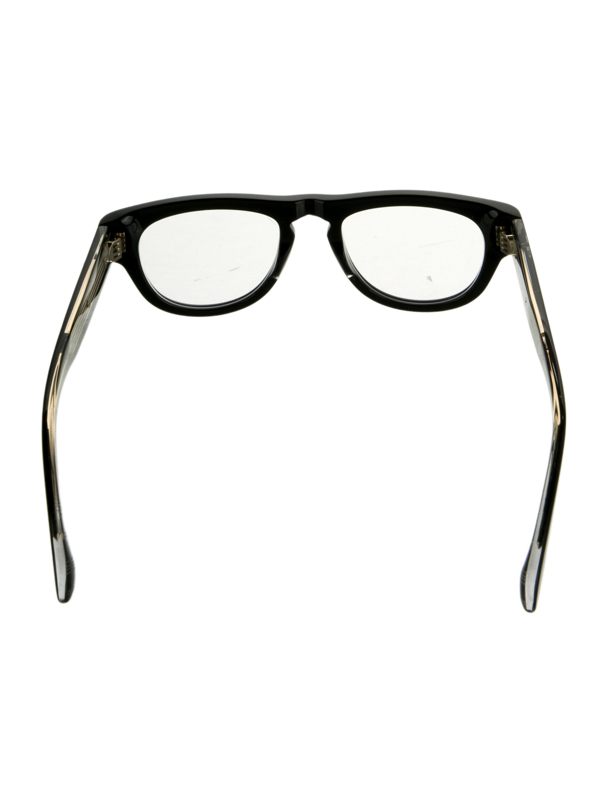 Gucci Web Accent Square Eyeglasses