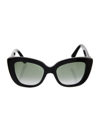 Gucci Interlocking G Logo Cat-Eye Sunglasses
