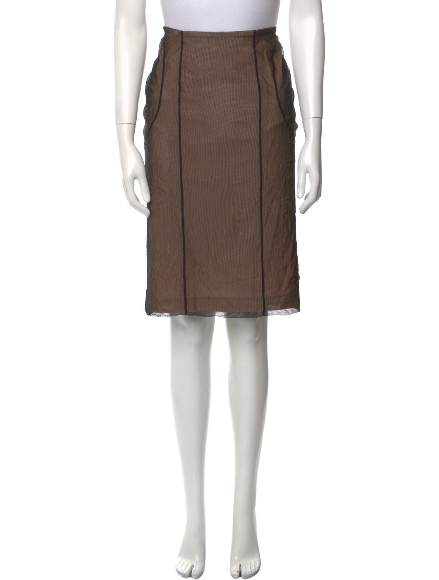 Gucci Vintage Knee-Length Skirt