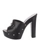 Gucci Horsebit Accent Leather Mules