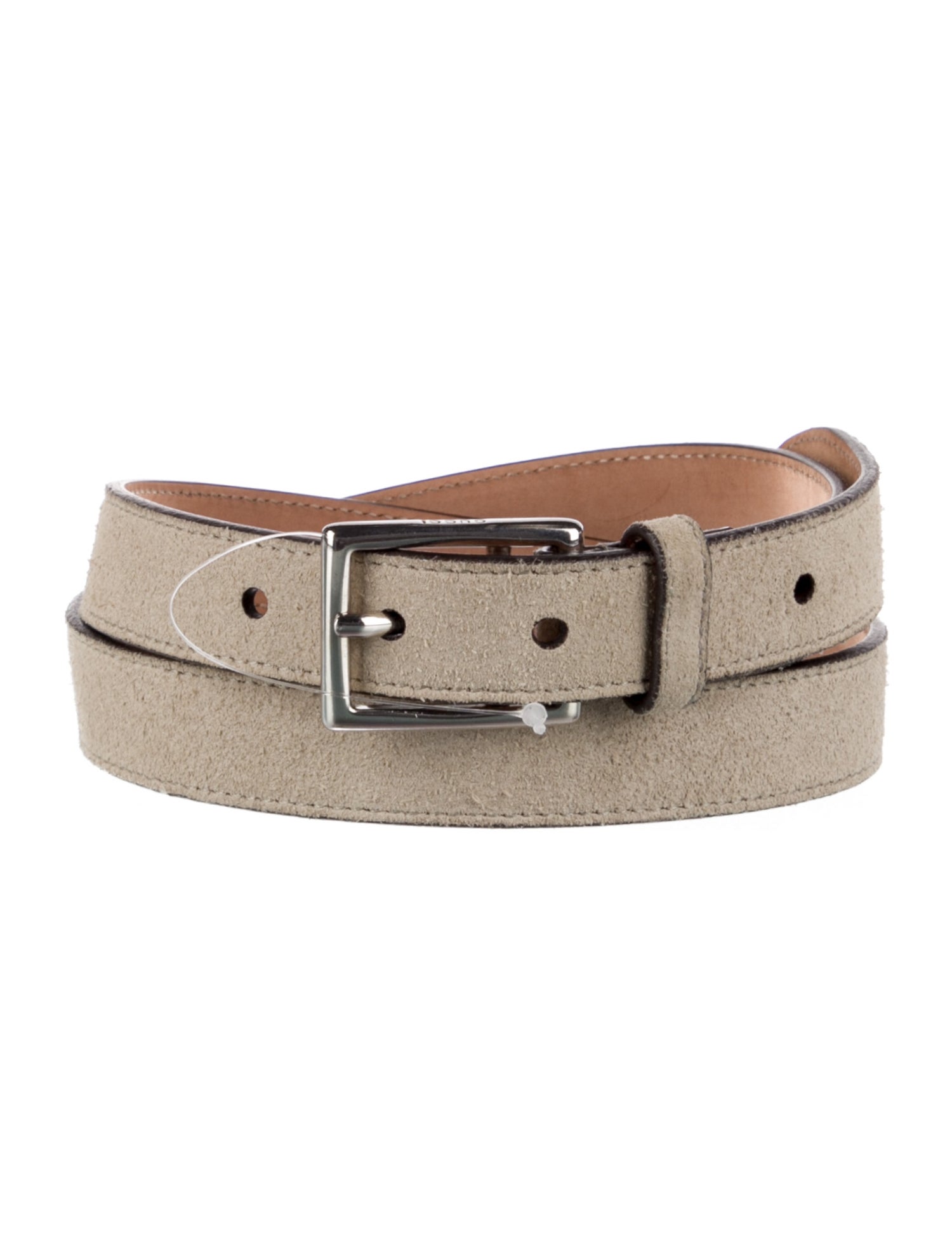 Gucci Skinny Suede Belt