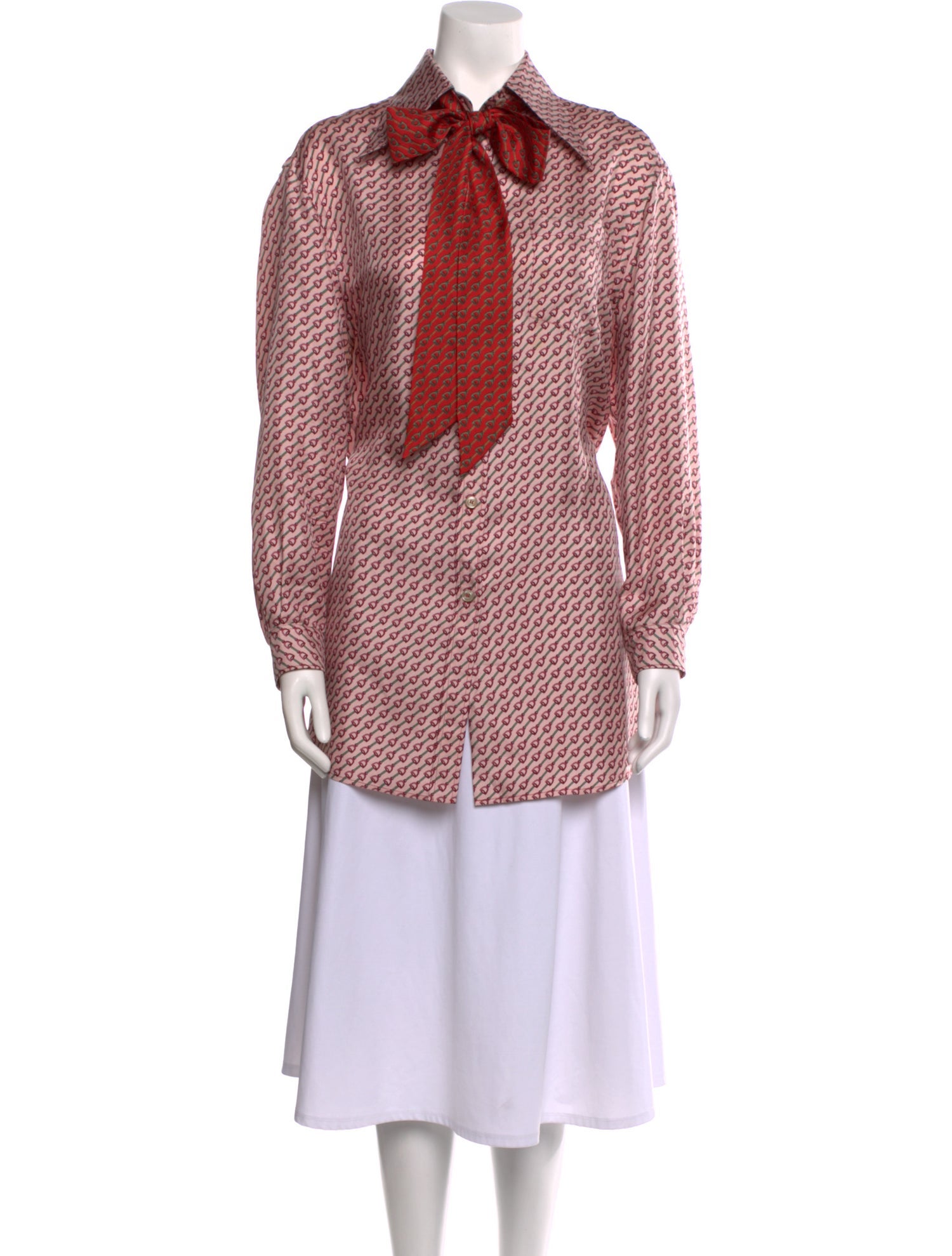 Gucci Silk Printed Tunic
