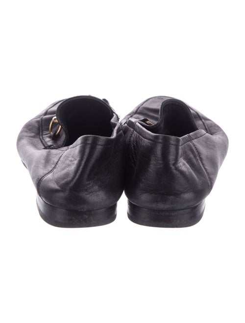 Gucci Horsebit Accent Leather Loafers