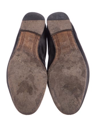 Gucci Horsebit Accent Leather Loafers