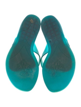 Gucci Interlocking G Logo Rubber Slides