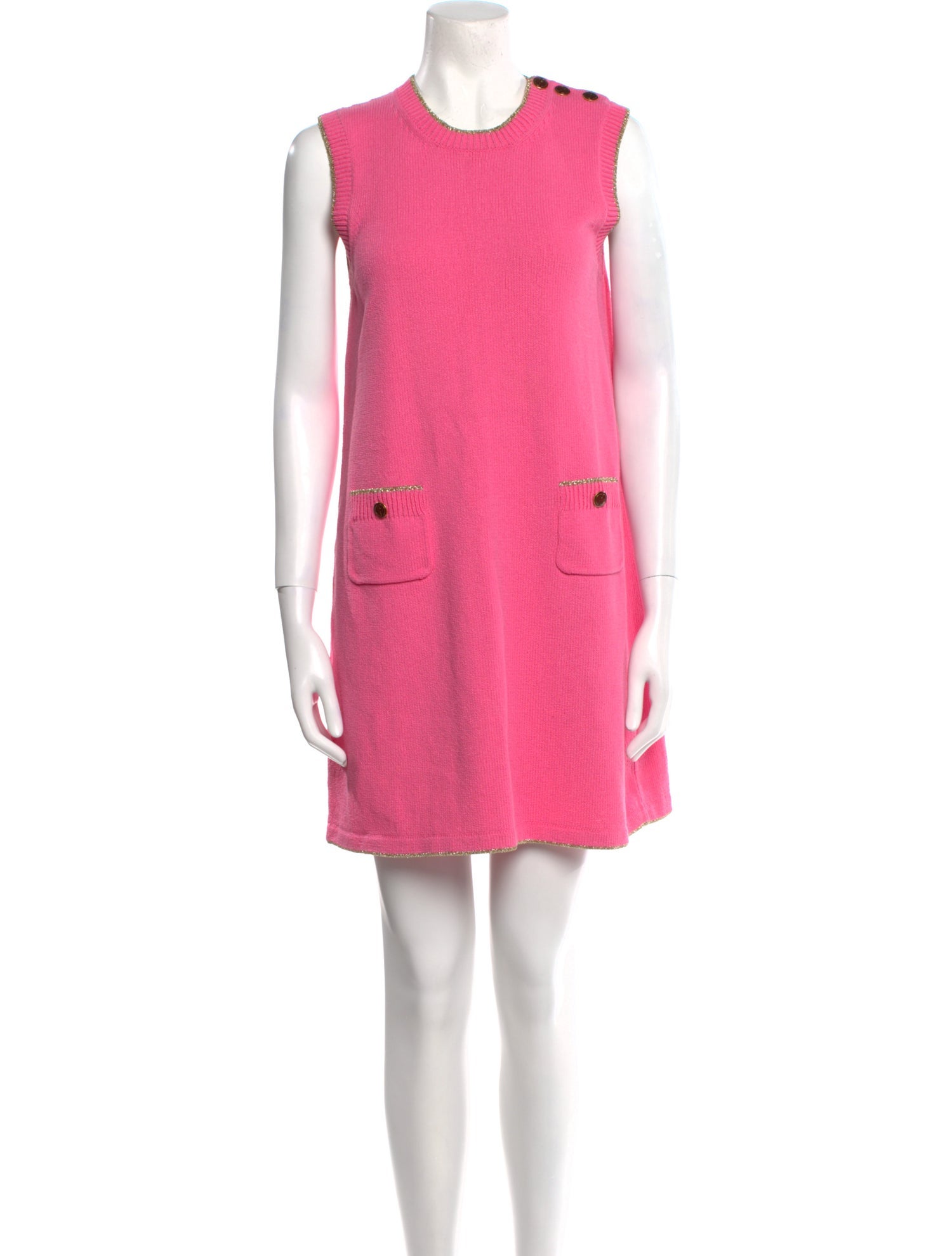 Gucci Crew Neck Mini Dress