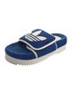 Gucci x Adidas Terry Cloth Striped Slides