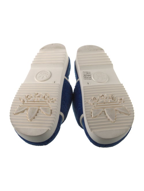 Gucci x Adidas Terry Cloth Striped Slides