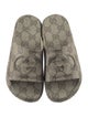 Gucci Interlocking G Logo Rubber Slides