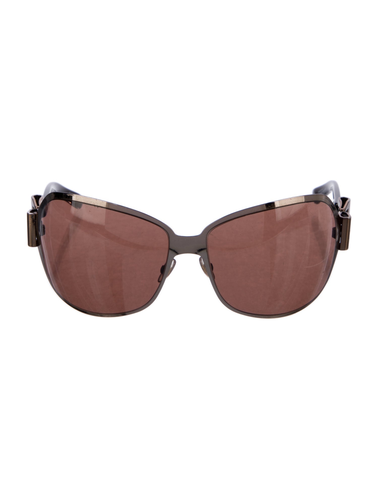 Gucci Oversize Mirrored Sunglasses