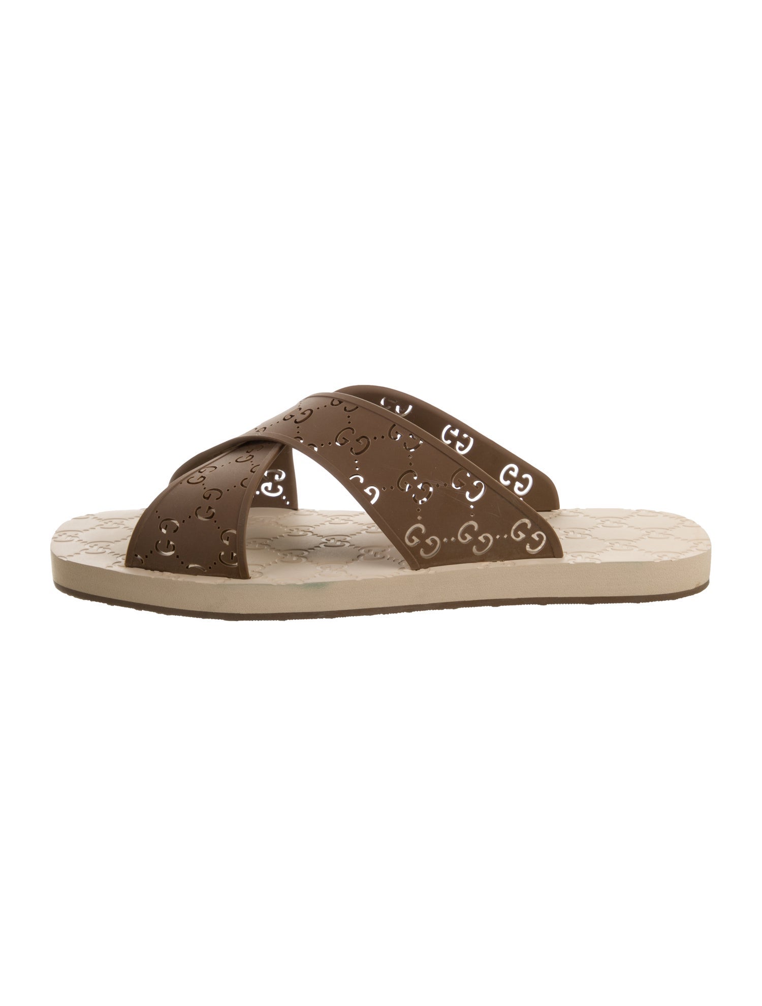 Gucci GG Logo Rubber Slides