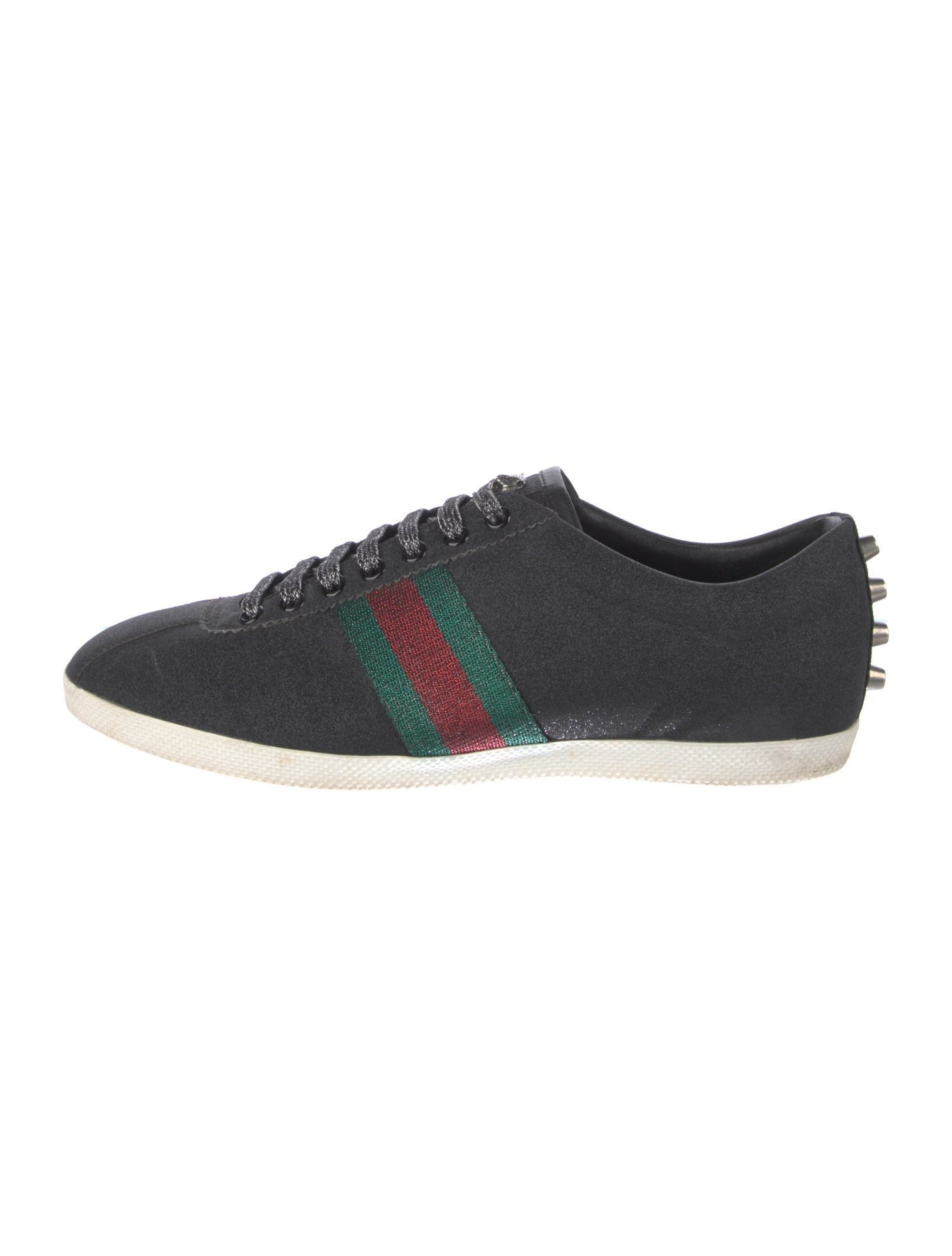 Gucci Web Accent Glitter Sneakers