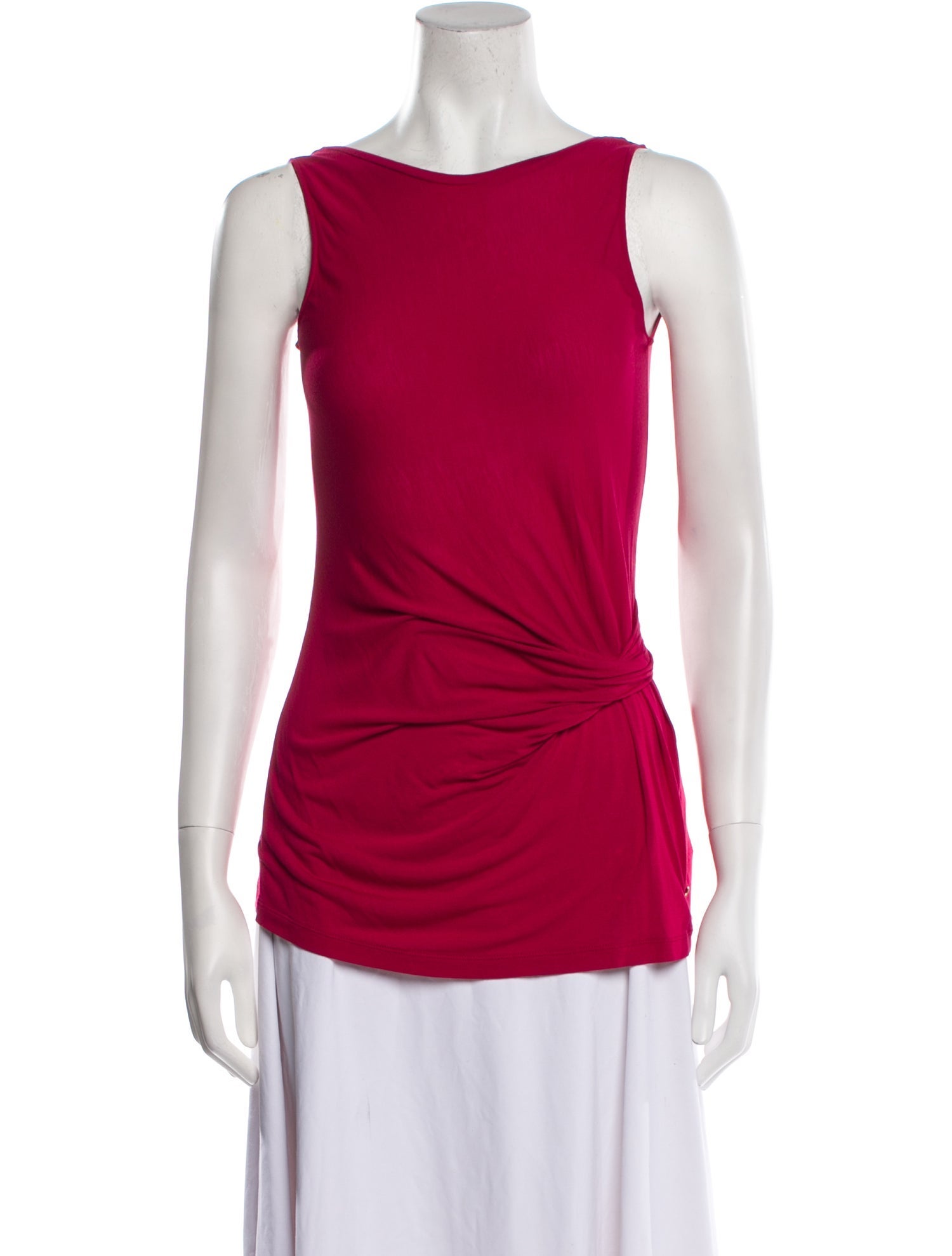 Gucci Bateau Neckline Sleeveless Top