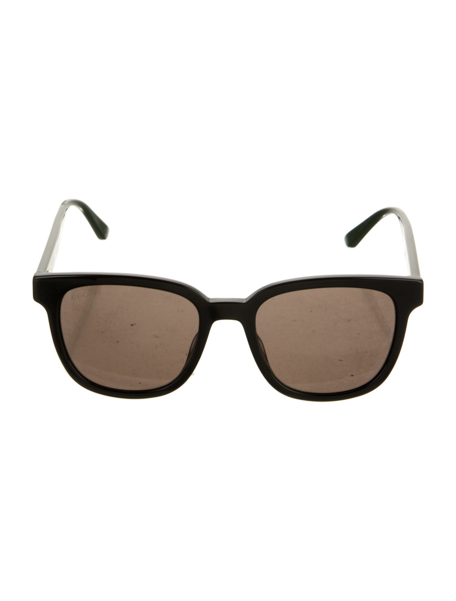 Gucci Web Accent Square Sunglasses