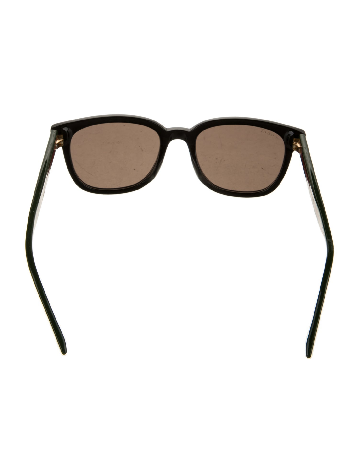 Gucci Web Accent Square Sunglasses