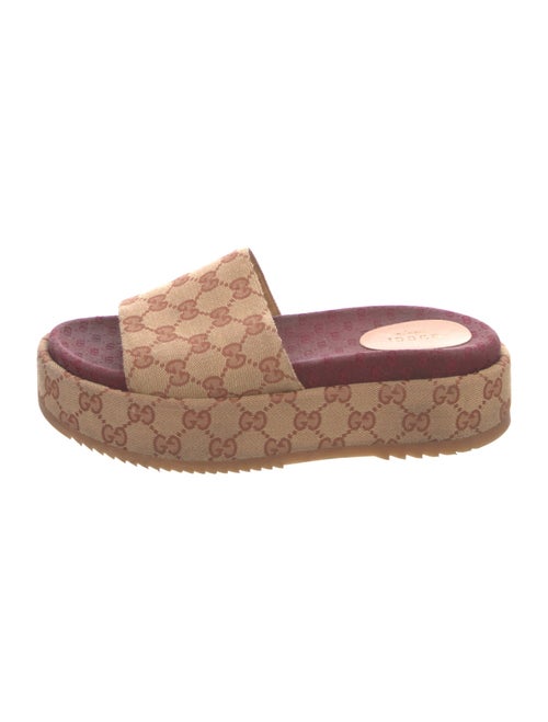 Gucci GG Canvas Canvas Slides