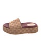 Gucci GG Canvas Canvas Slides