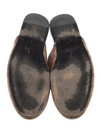Gucci GG Canvas Canvas Slippers