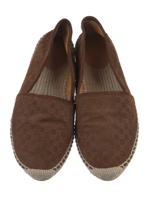 Gucci GG Signature Suede Espadrilles