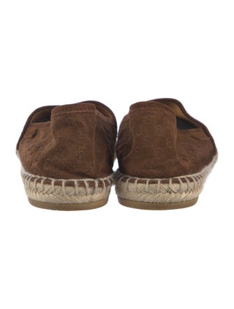 Gucci GG Signature Suede Espadrilles