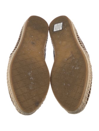 Gucci GG Signature Suede Espadrilles