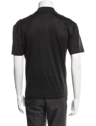 Gucci Kingsnake Collar Polo Shirt