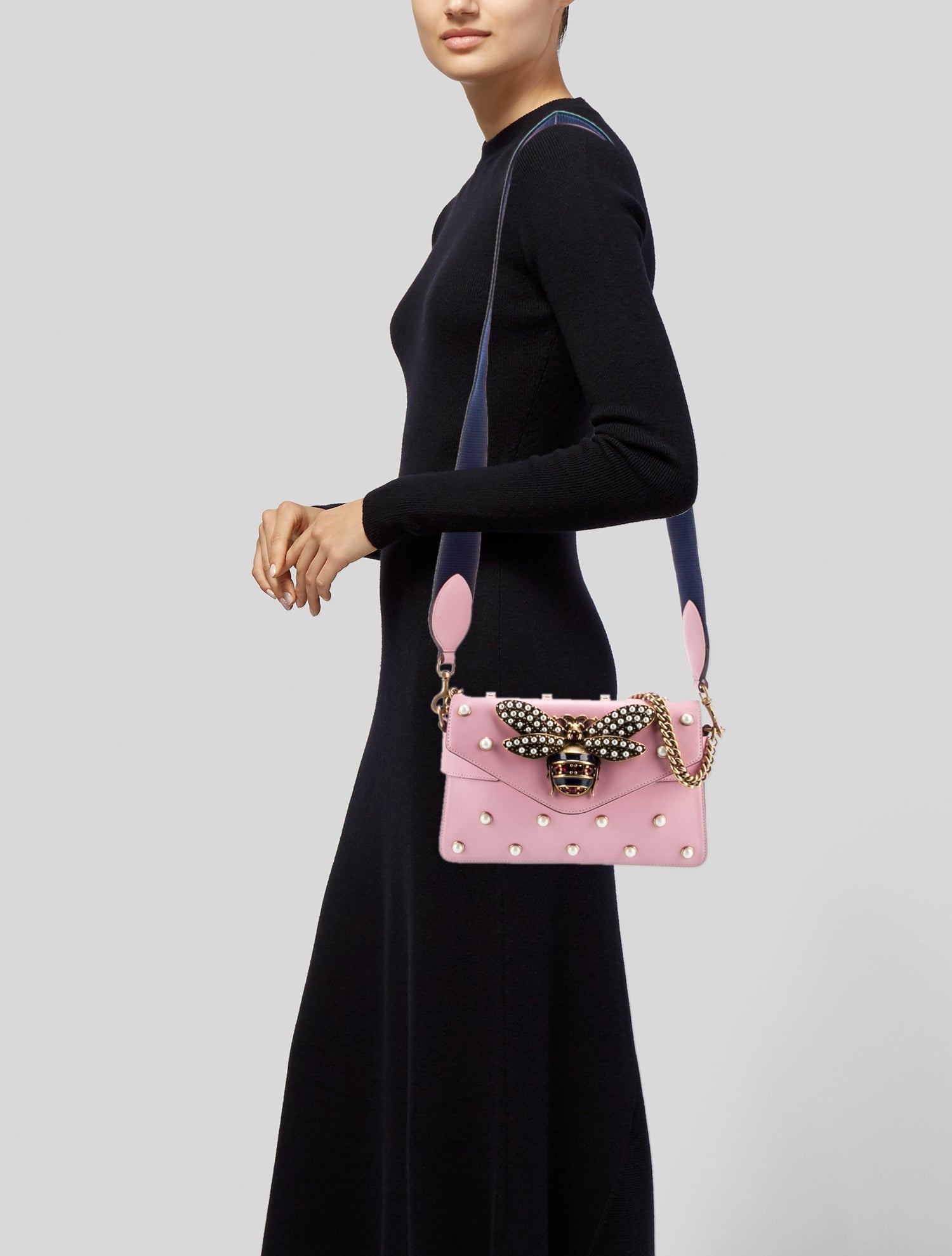 Gucci Faux Pearl Broadway Mini