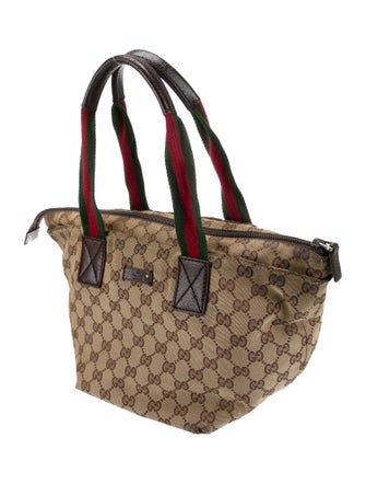 Gucci GG Canvas Top Handle Bag