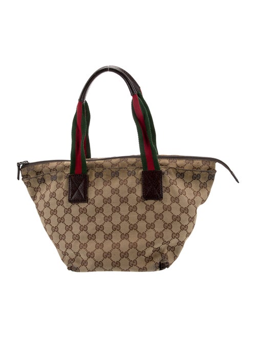 Gucci GG Canvas Top Handle Bag