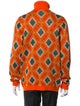 Gucci Printed Turtleneck Pullover