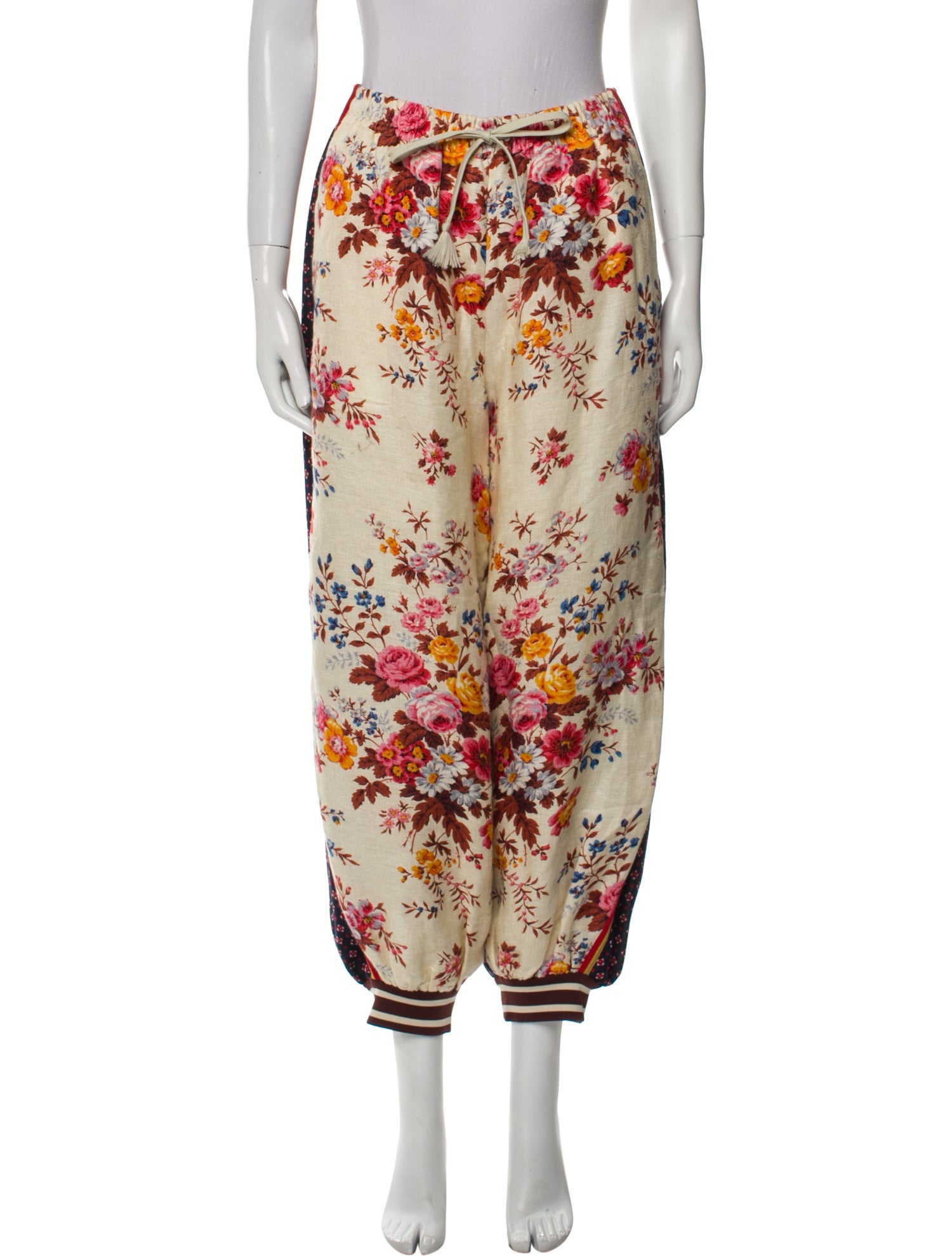 Gucci 2019 Floral Print Sweatpants