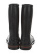 Gucci Web Accent Rubber Rain Boots