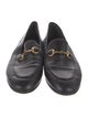 Gucci Horsebit Accent Leather Loafers