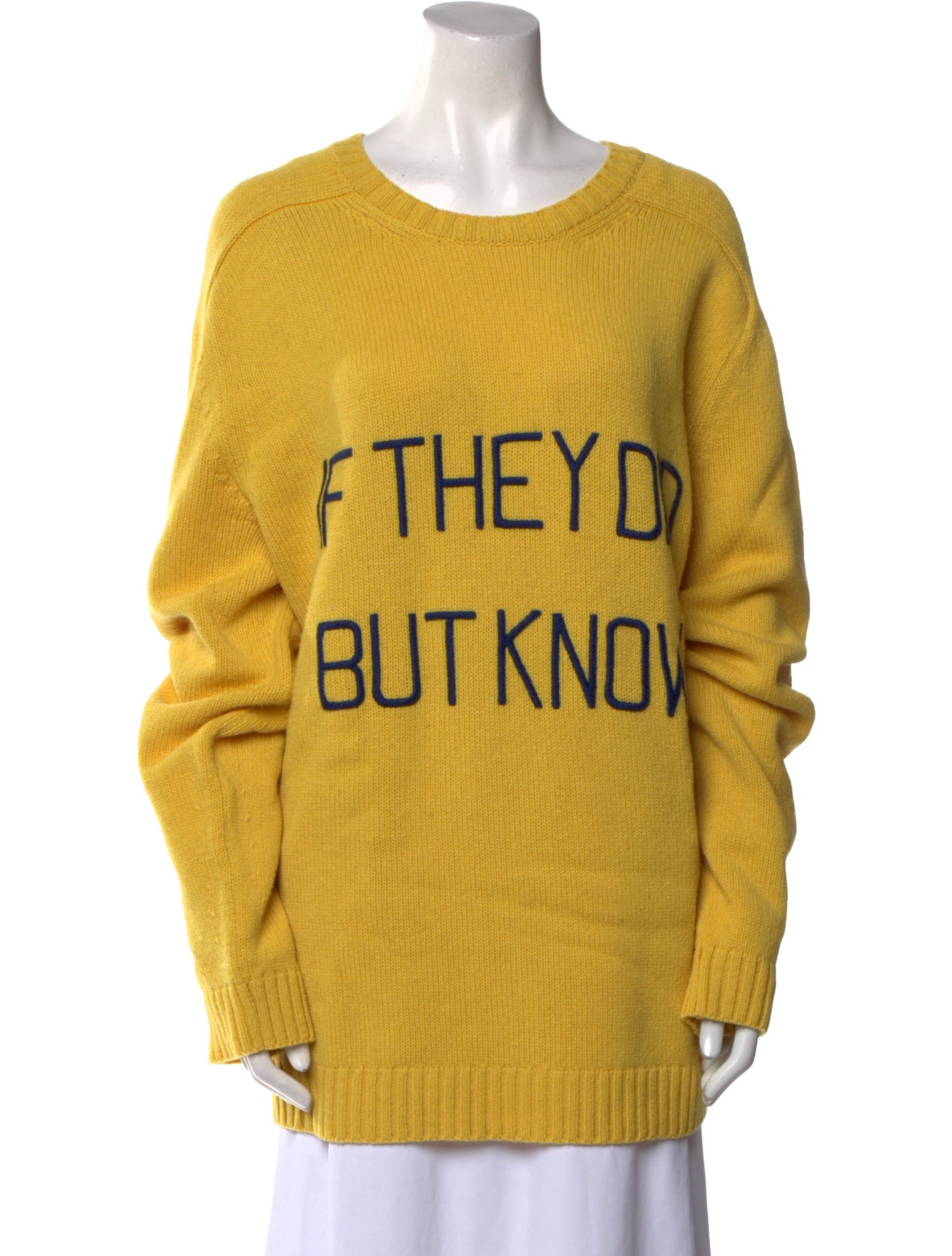 Gucci Wool Graphic Print Sweater