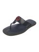 Gucci Interlocking G Logo Rubber Flip Flops
