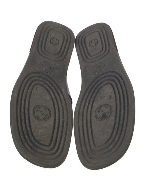 Gucci Interlocking G Logo Rubber Flip Flops