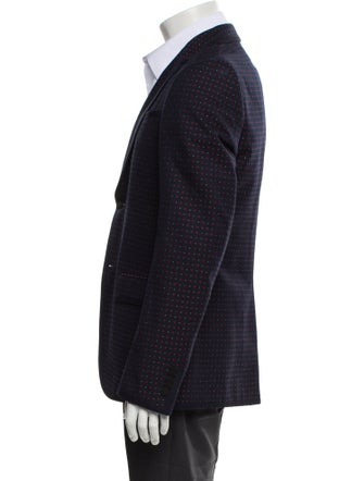 Gucci Polka Dot Print Blazer