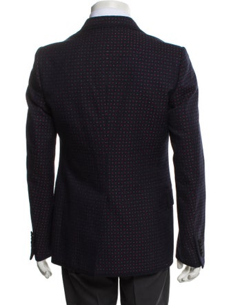 Gucci Polka Dot Print Blazer