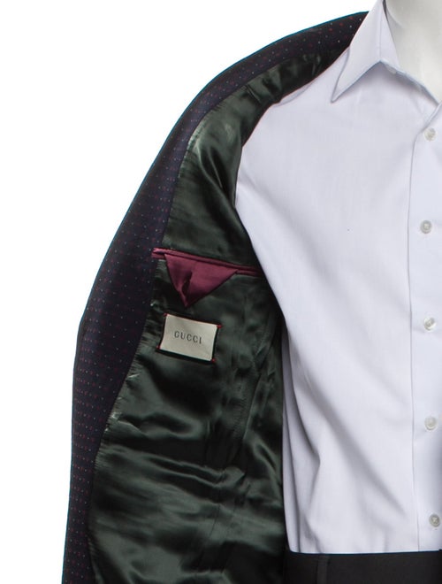 Gucci Polka Dot Print Blazer