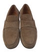 Gucci Suede Striped Loafers