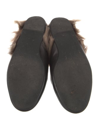 Gucci Horsebit Accent Leather Mules