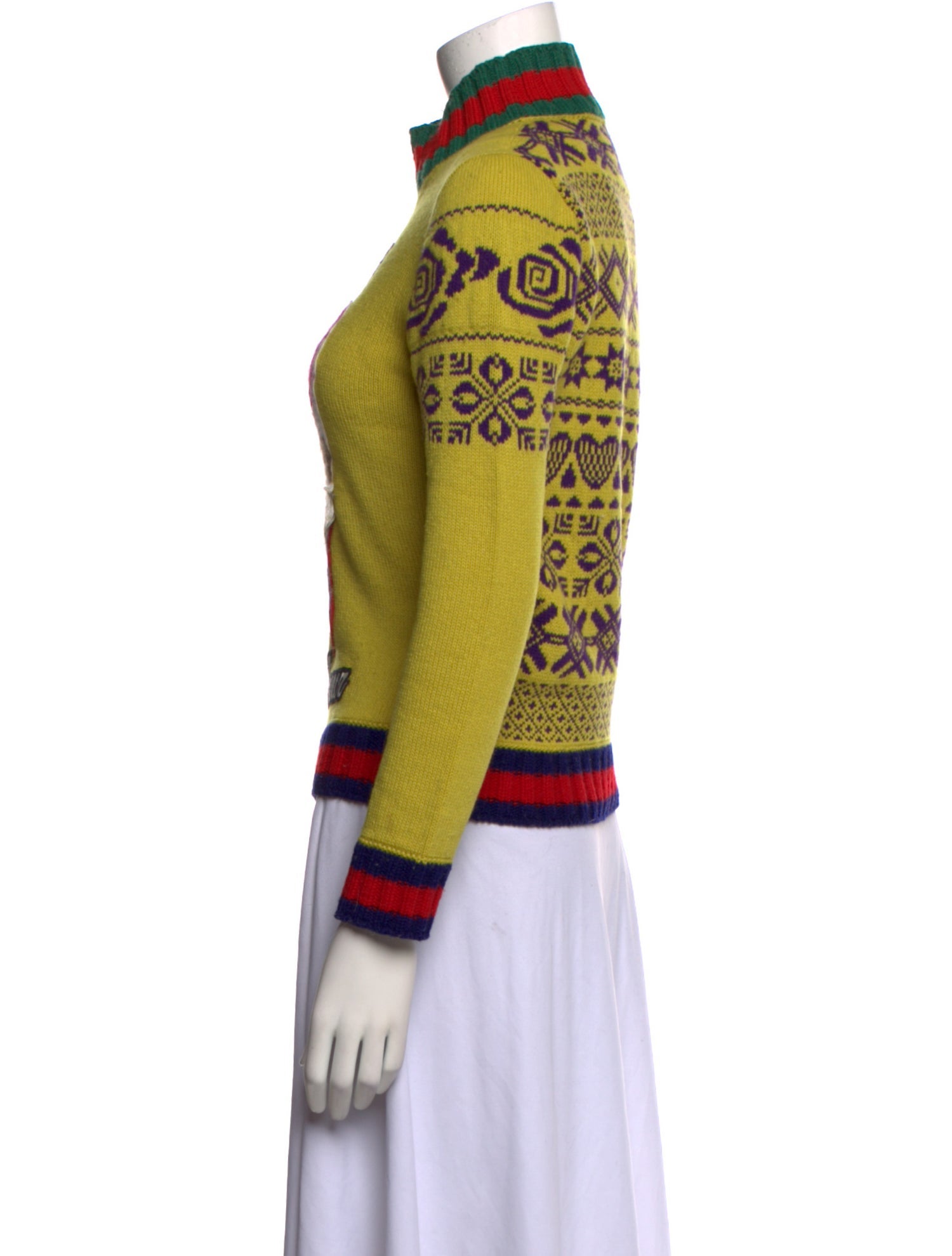 Gucci L' Aveugle Par Amour Printed Sweater