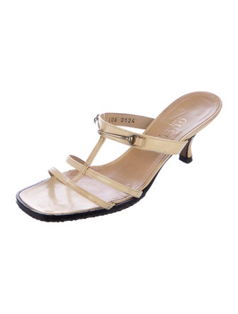 Gucci Patent Leather Slides