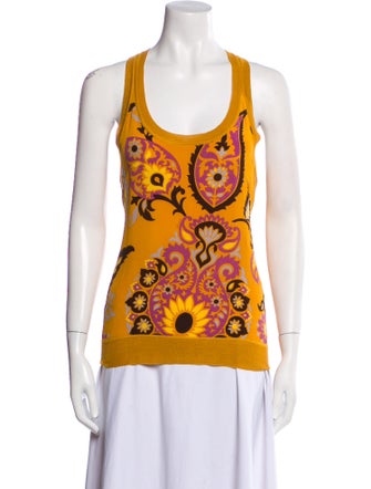 Gucci Silk Printed Top