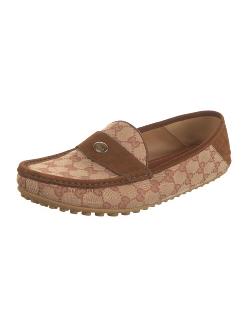 Gucci GG Canvas Canvas Loafers