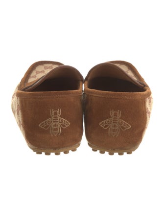Gucci GG Canvas Canvas Loafers