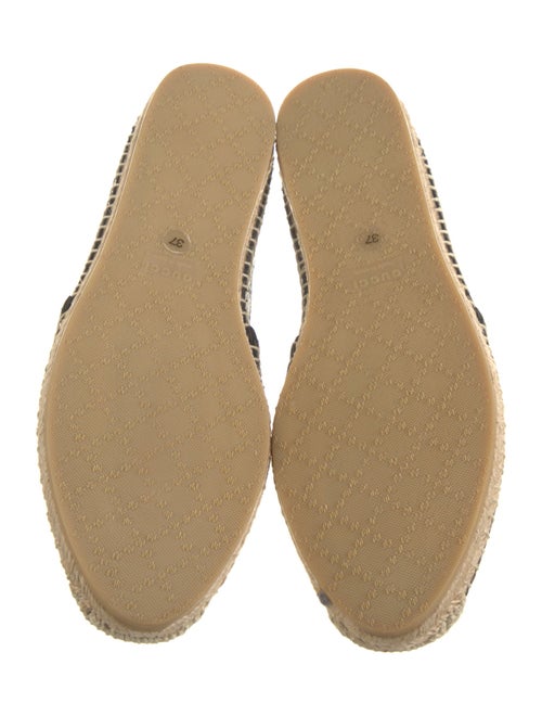Gucci Microguccissima Pattern Leather Espadrilles