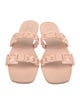Gucci Rubber Chain-Link Accents Slides