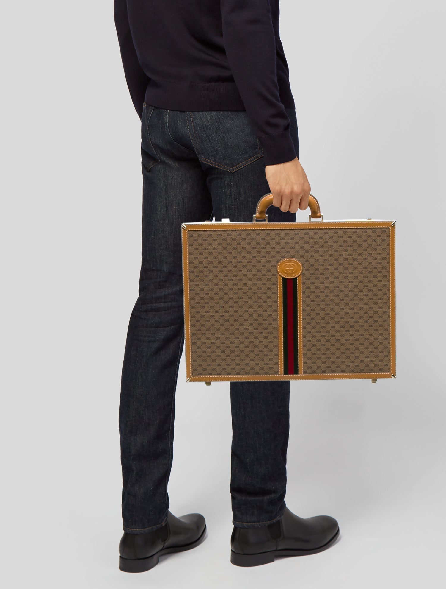 Gucci Web Briefcase