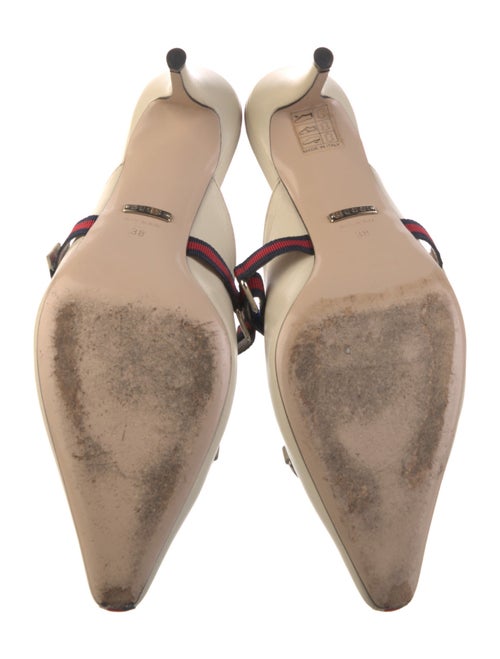 Gucci Horsebit Accent Leather Mules